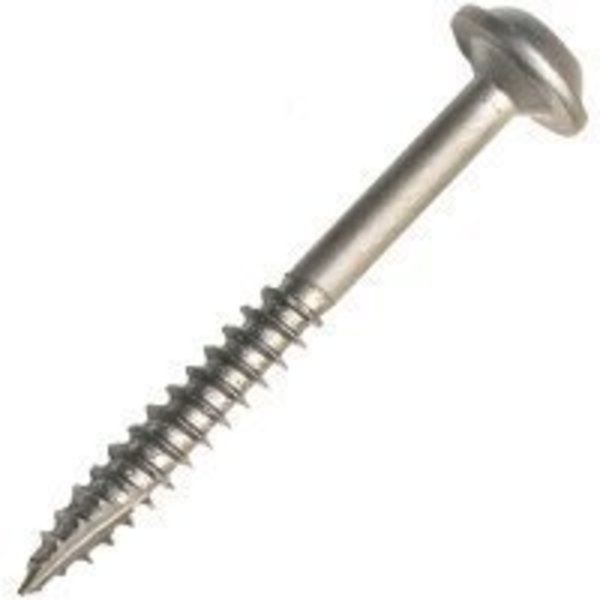 Kreg Self-Drilling Screw, #8 x Zinc Plated Stainless Steel SML-C1-500